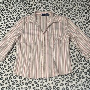 DC Multicolor Striped Shirt